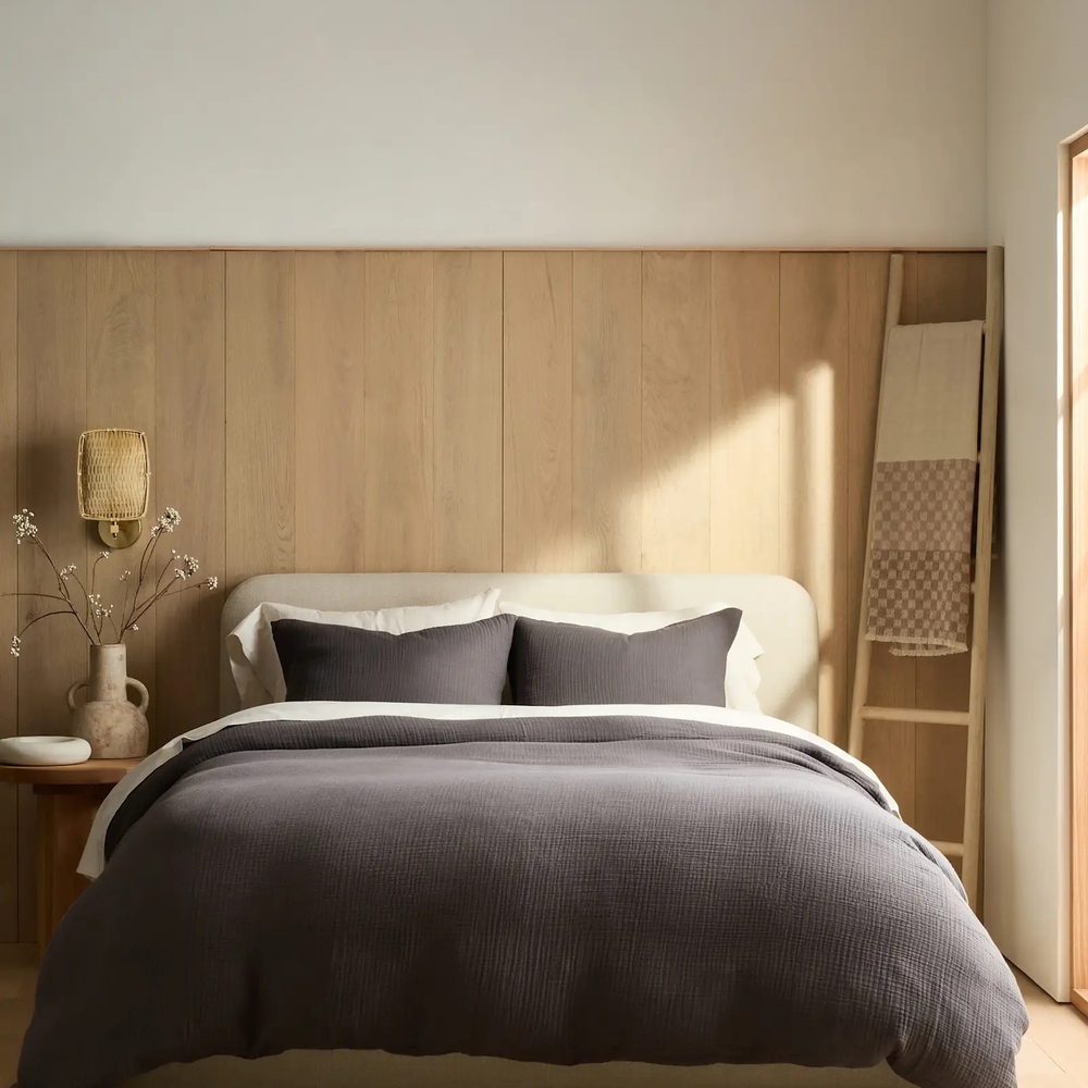Elegant Gray Bedding Set